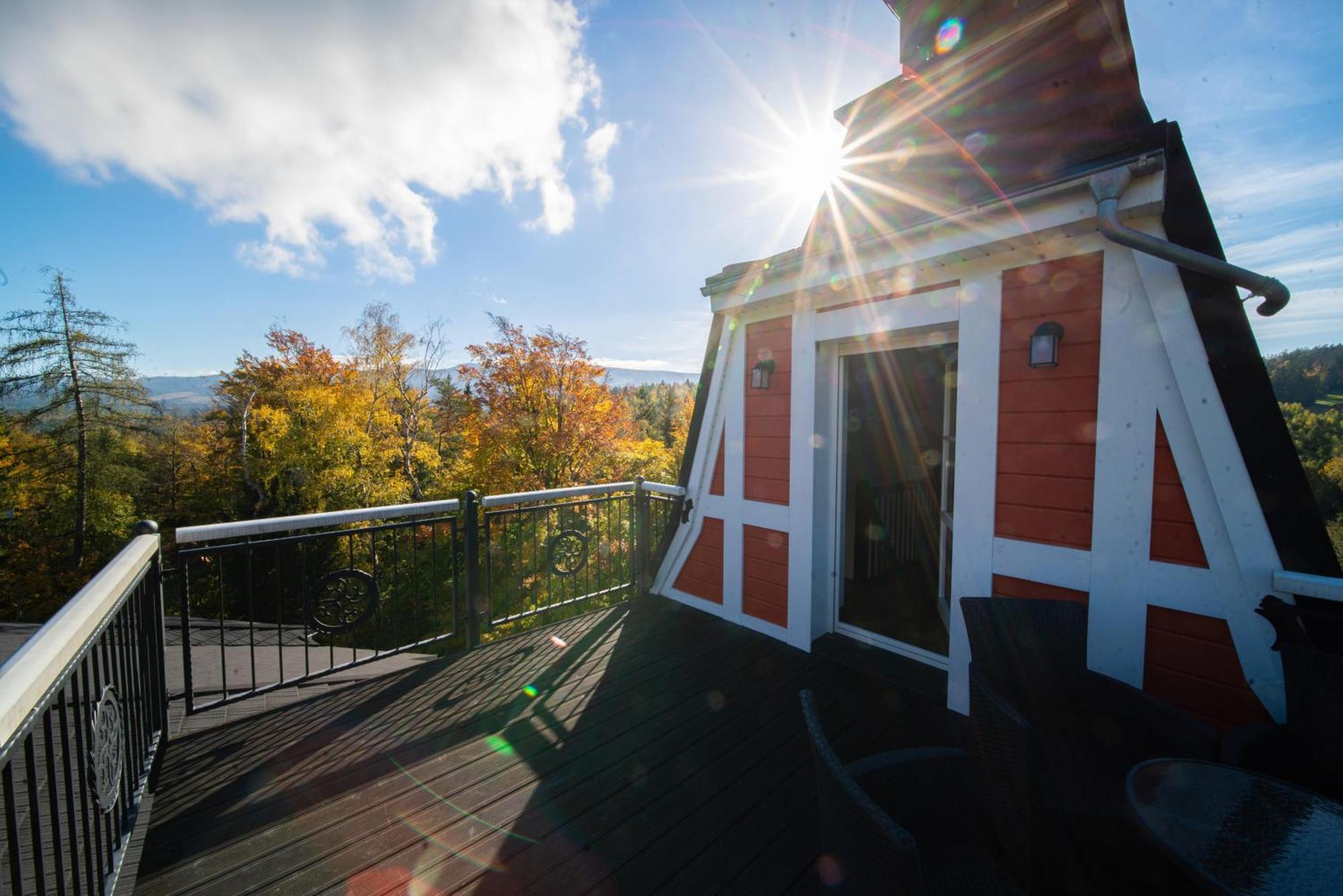 Norweska Dolina Family&Pet-Friendly Resort Szklarska Poręba Exterior foto The observation tower